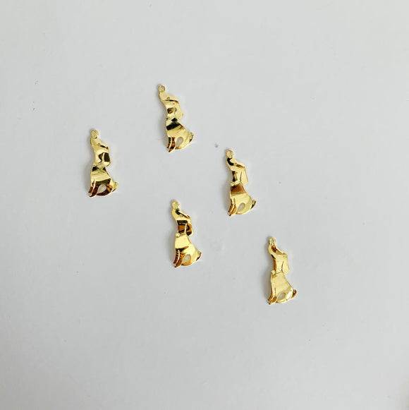 Golden Dog Pendant